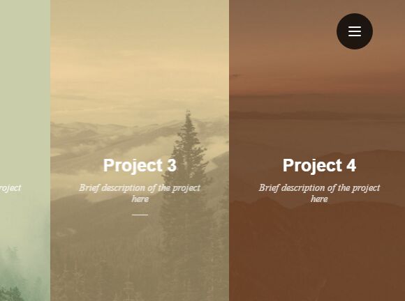 Sliding Panels Template